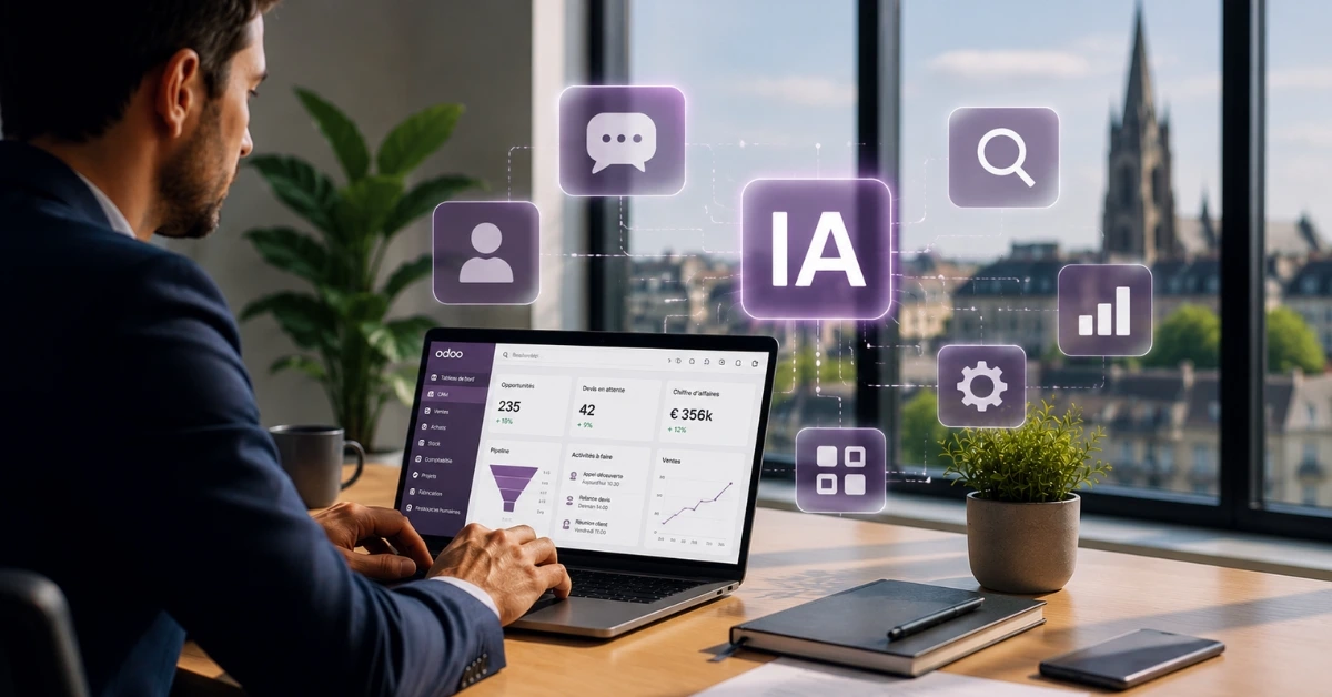 Odoo et IA : Nuprod expert Bordeaux